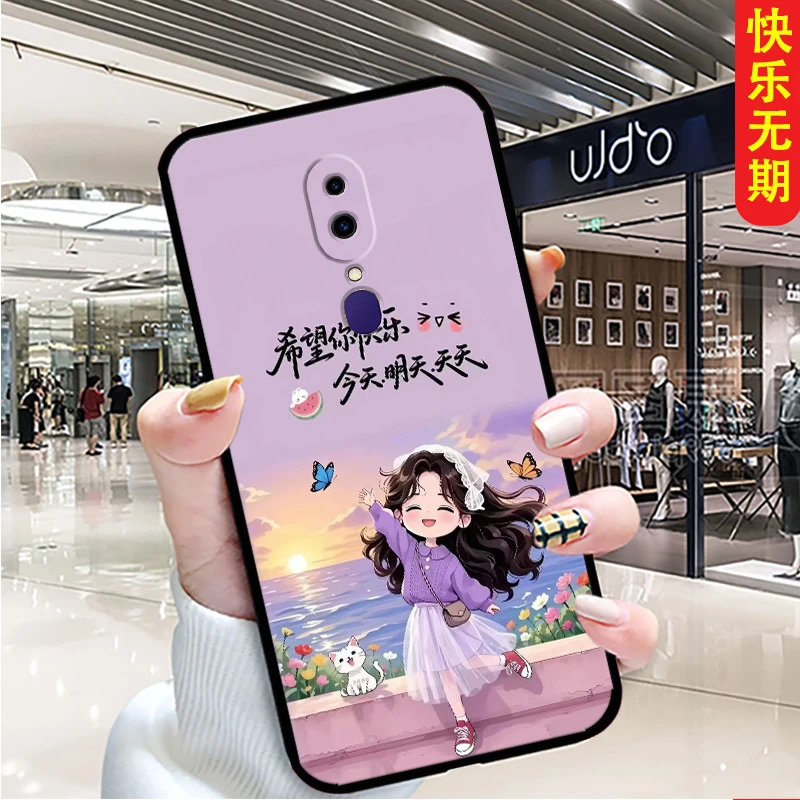 适用OPPOA9手机壳a9x女新款卡通PACM10防摔硅胶软壳个性男全包边