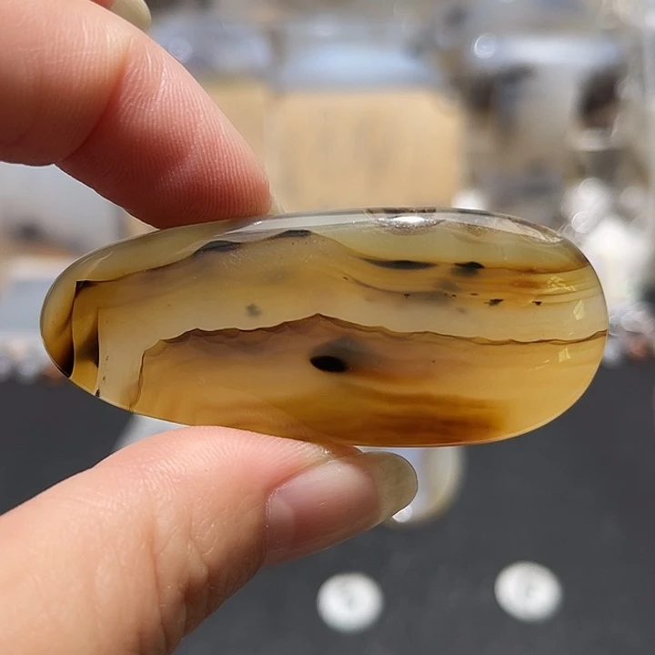 未镶嵌玉牌玛瑙/玉髓