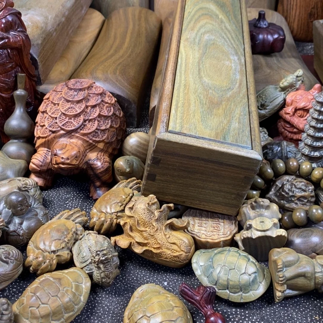 陶瓷绿檀木制工艺一品224