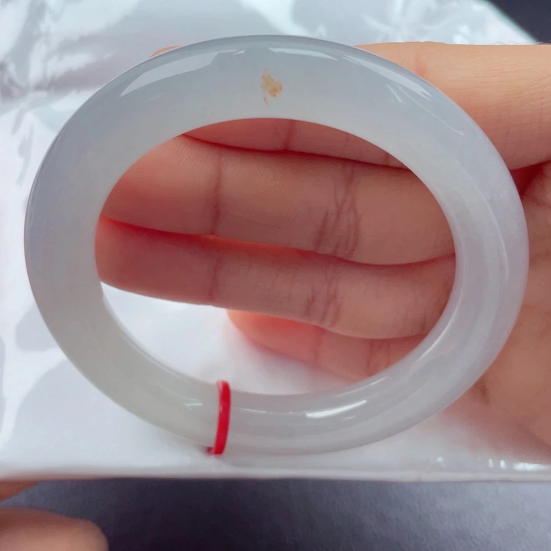 翡翠未镶嵌手镯（圆镯）5354圈