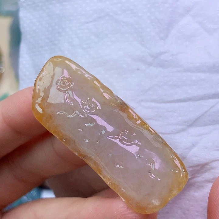 翡翠未镶嵌吊坠(不含链) 1432