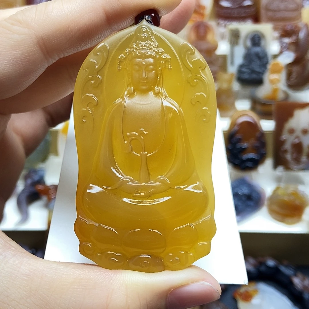 ****处玛瑙/玉髓未镶嵌颈饰