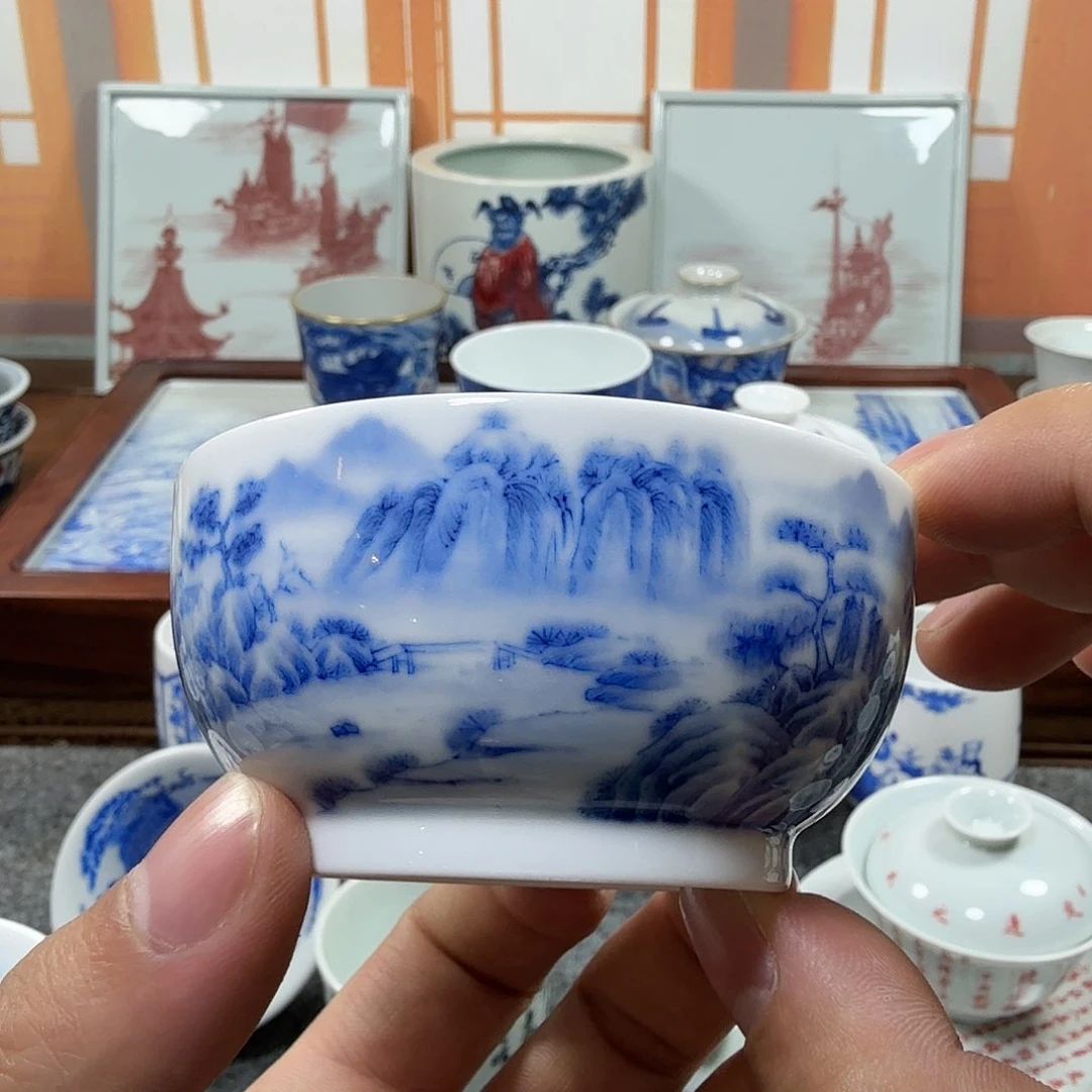 全手工全手绘陶瓷