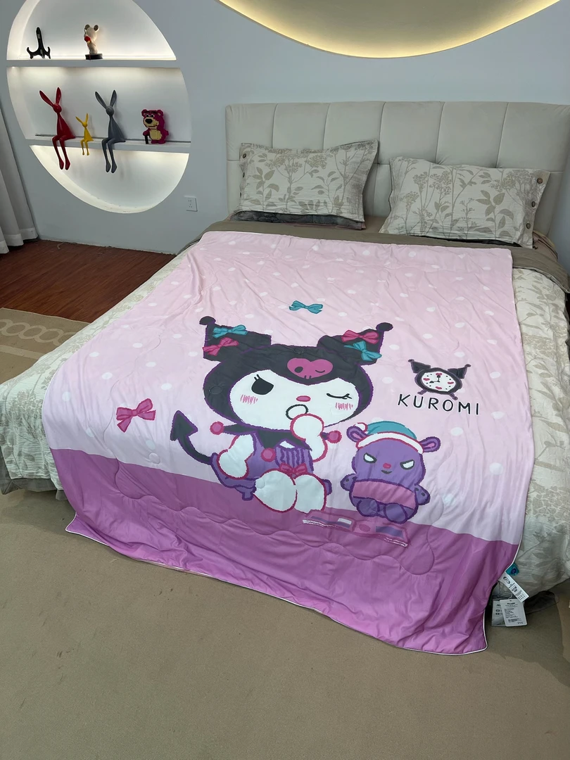 【库洛米】150*200cm可爱柔软单人面包被