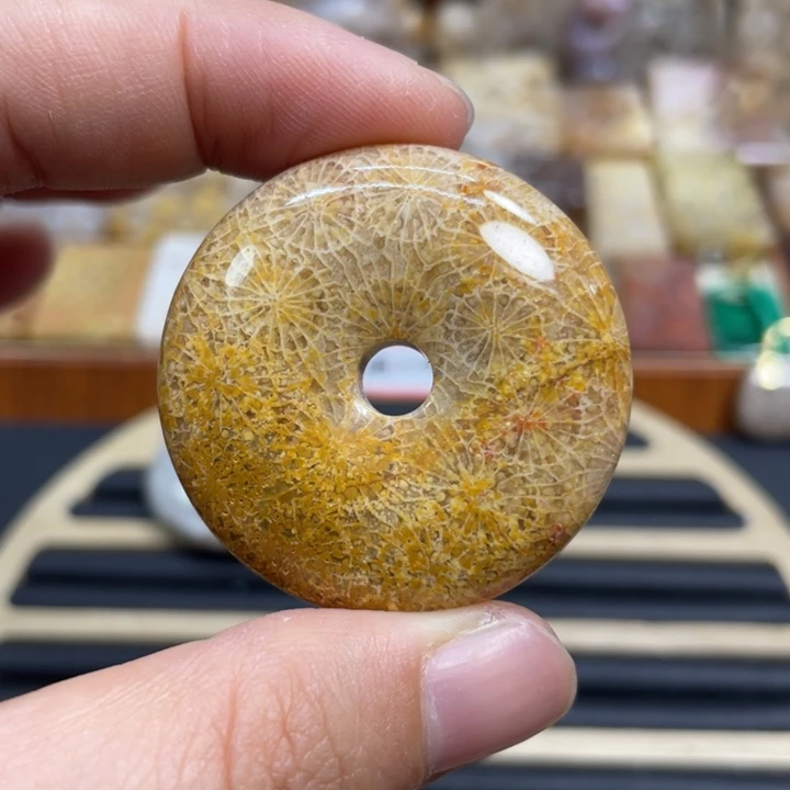 硅化玉未镶嵌颈饰k66