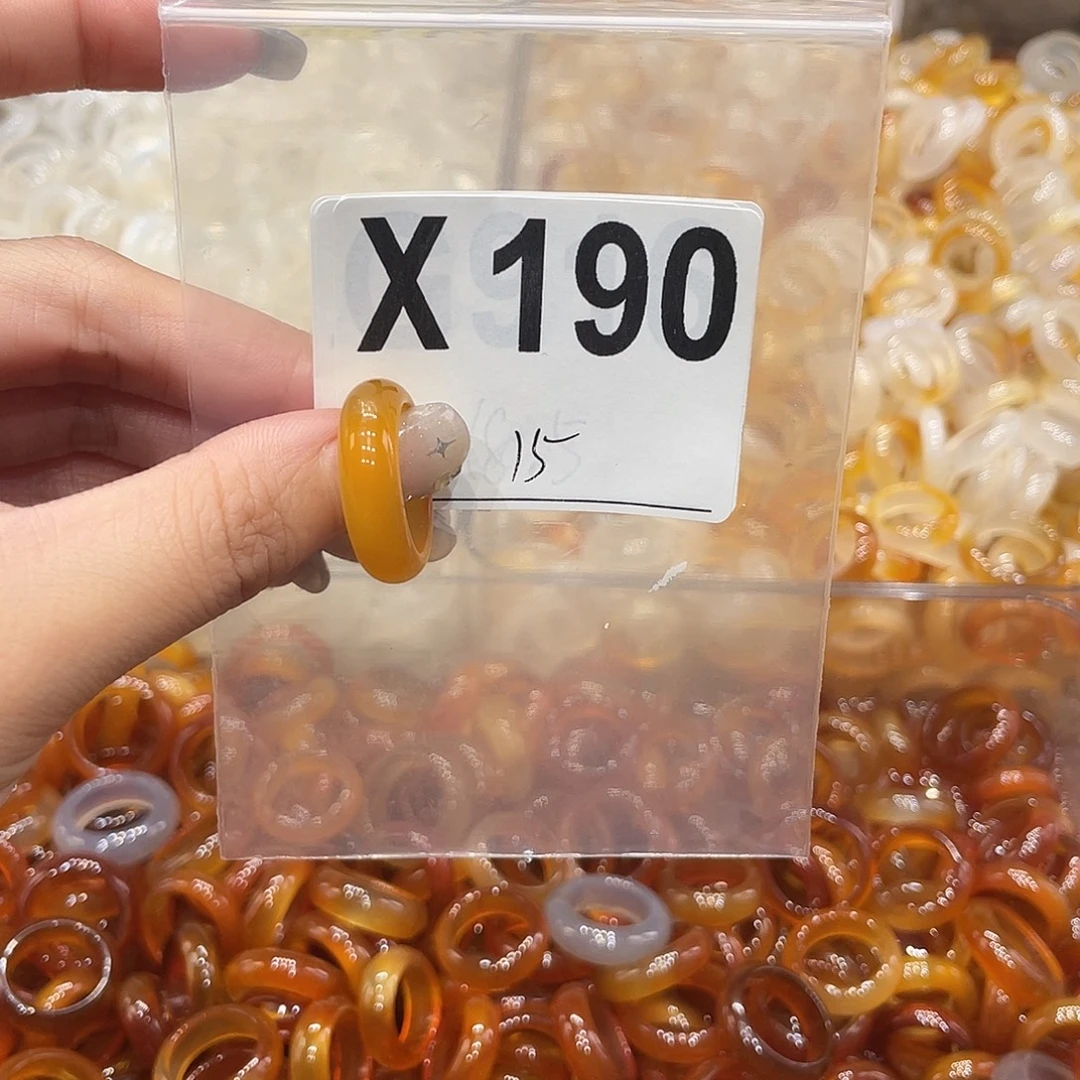 未镶嵌戒指玛瑙/玉髓190