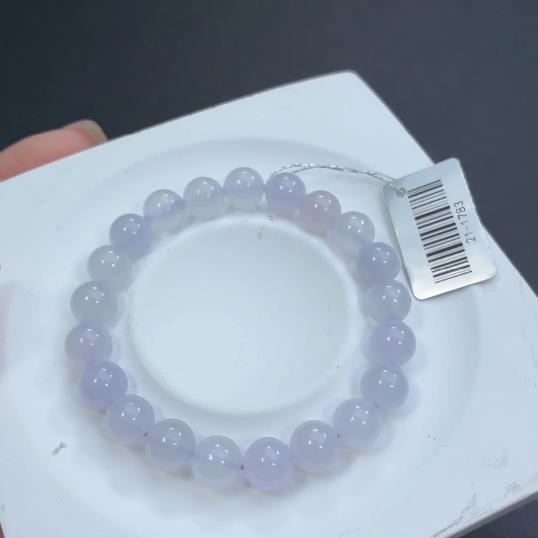 翡翠未镶嵌颈饰珠子卡八