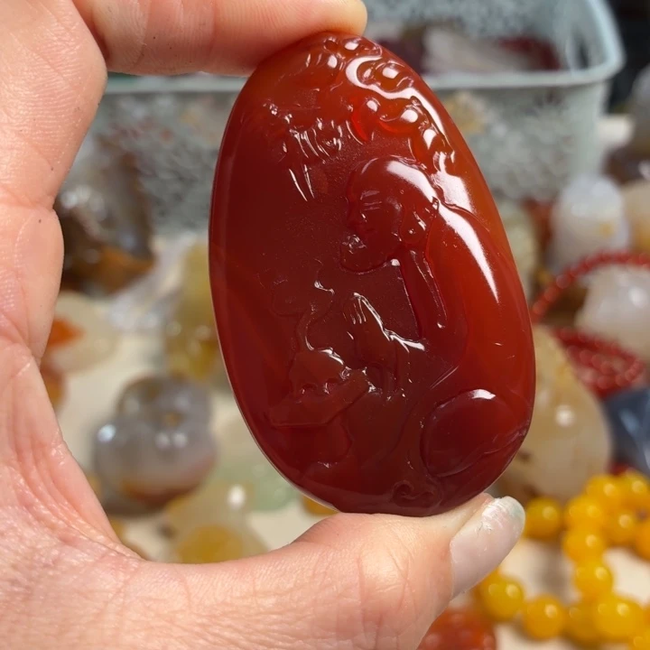 玛瑙/玉髓未镶嵌吊坠(不含链)