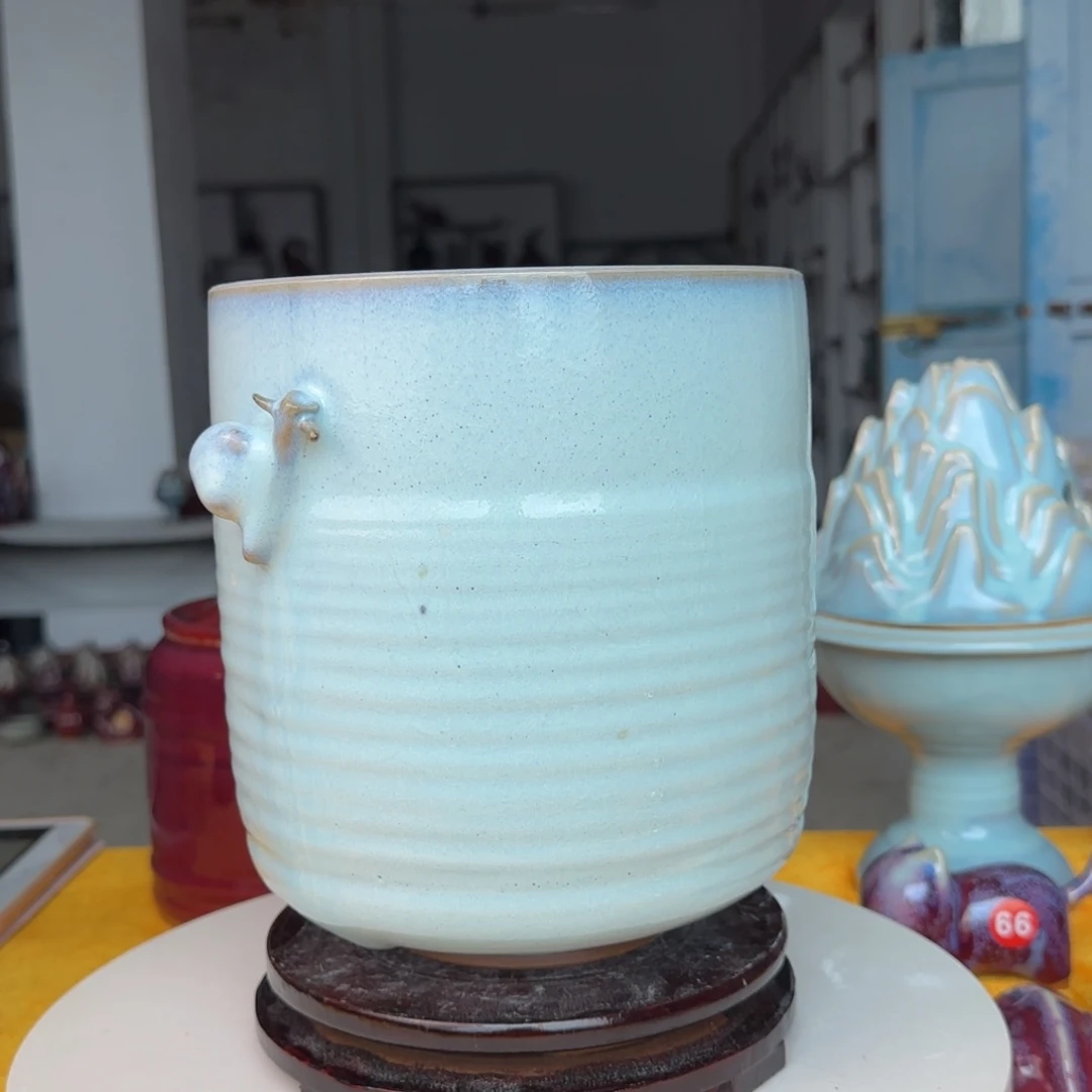 摆件郑家钧窑摆件
