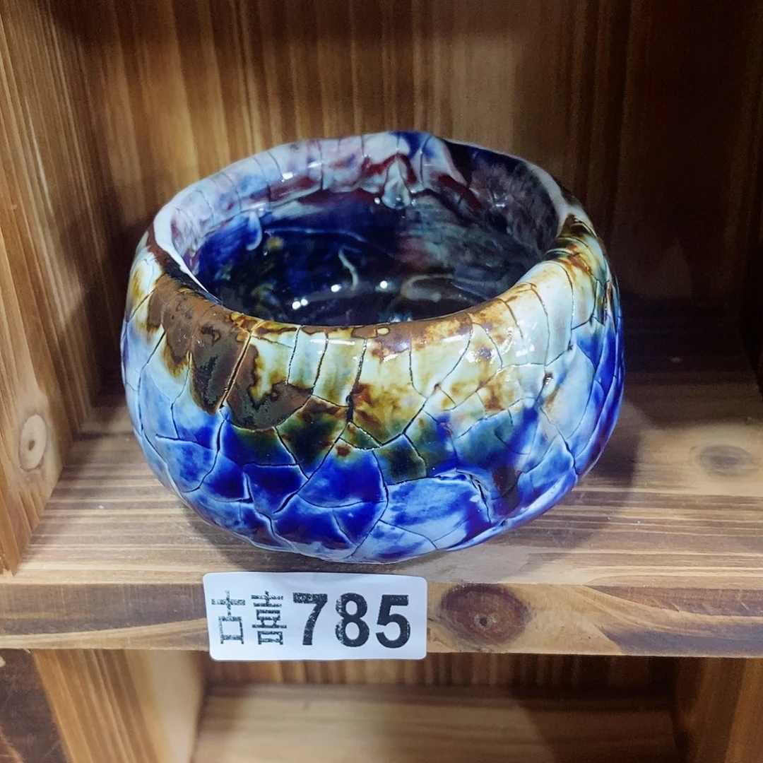 粗陶志野柴烧茶器