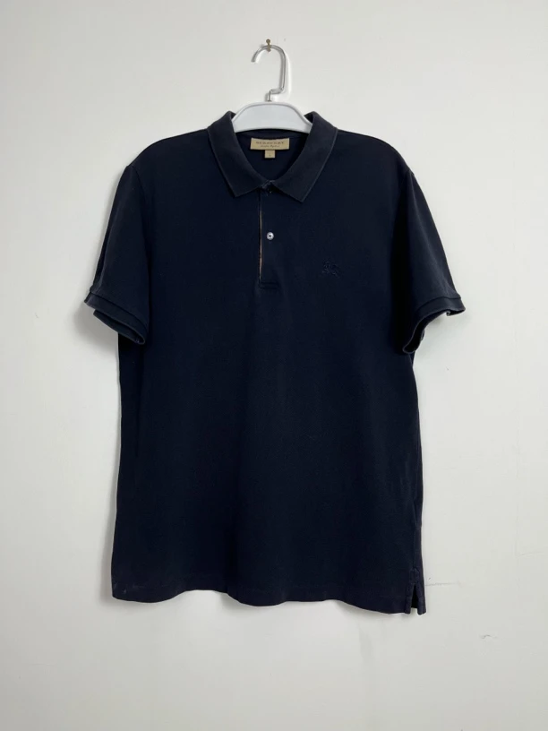 95新 BURBERRY/博柏利 战马刺绣polo衫/L码