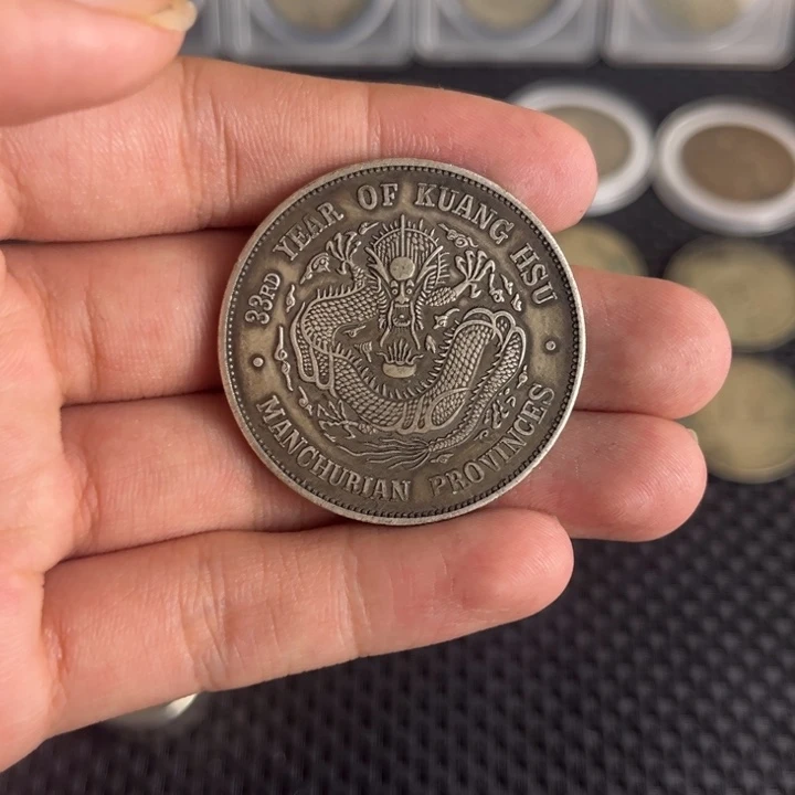金属大头龙洋船洋工艺品