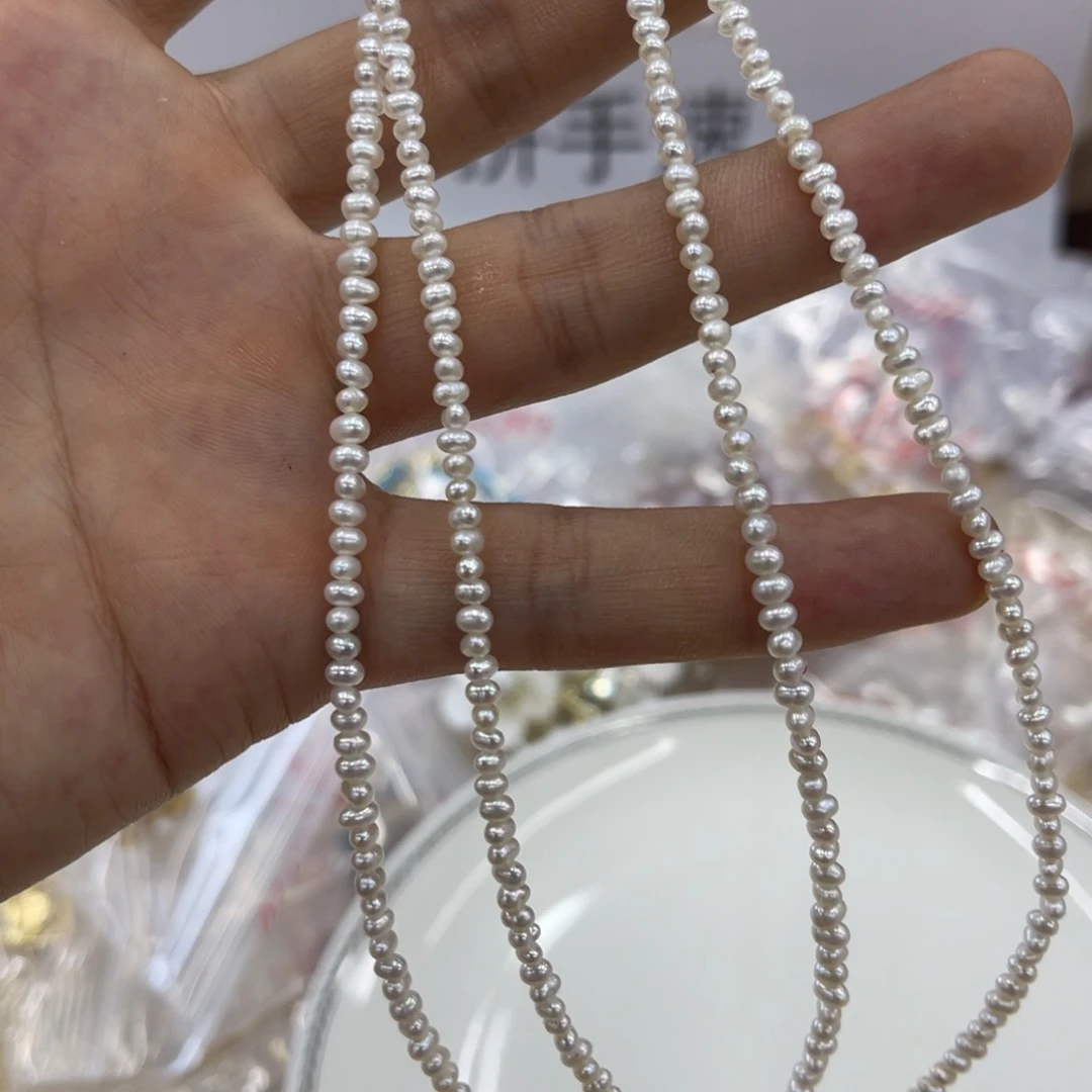 淡水珍珠合金颈饰02179