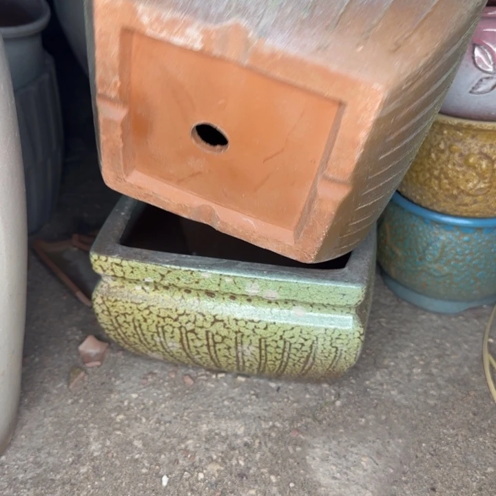 瑕疵花盆处理啦口17高13