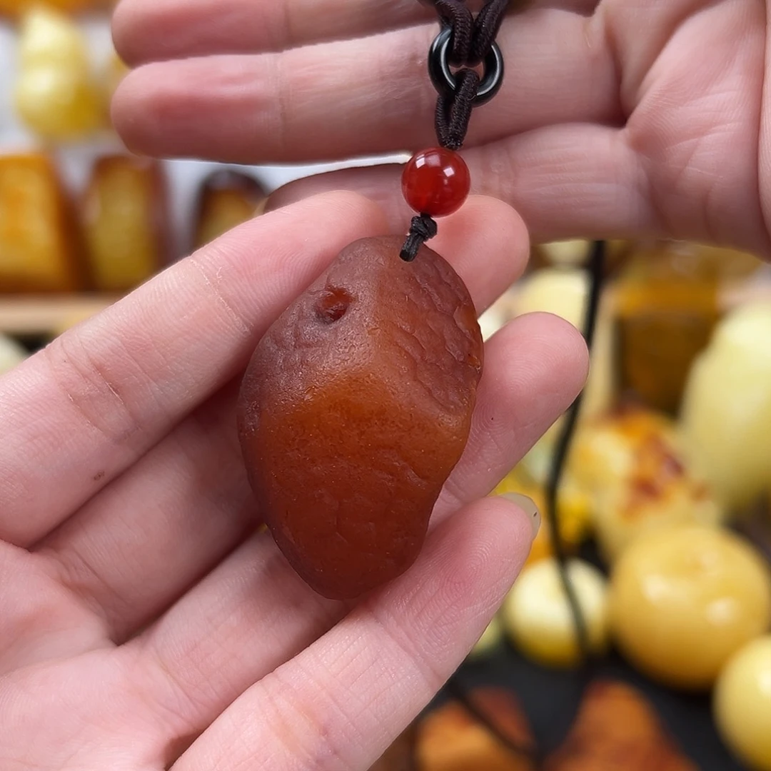 未镶嵌颈饰蜜蜡蜜蜡