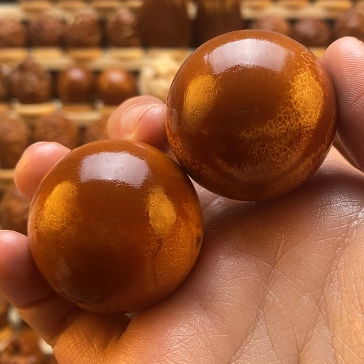 橄榄核手串/手链光珠一对