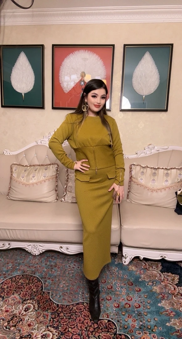 网红显瘦气质长袖修身时尚两件套装秋冬包邮