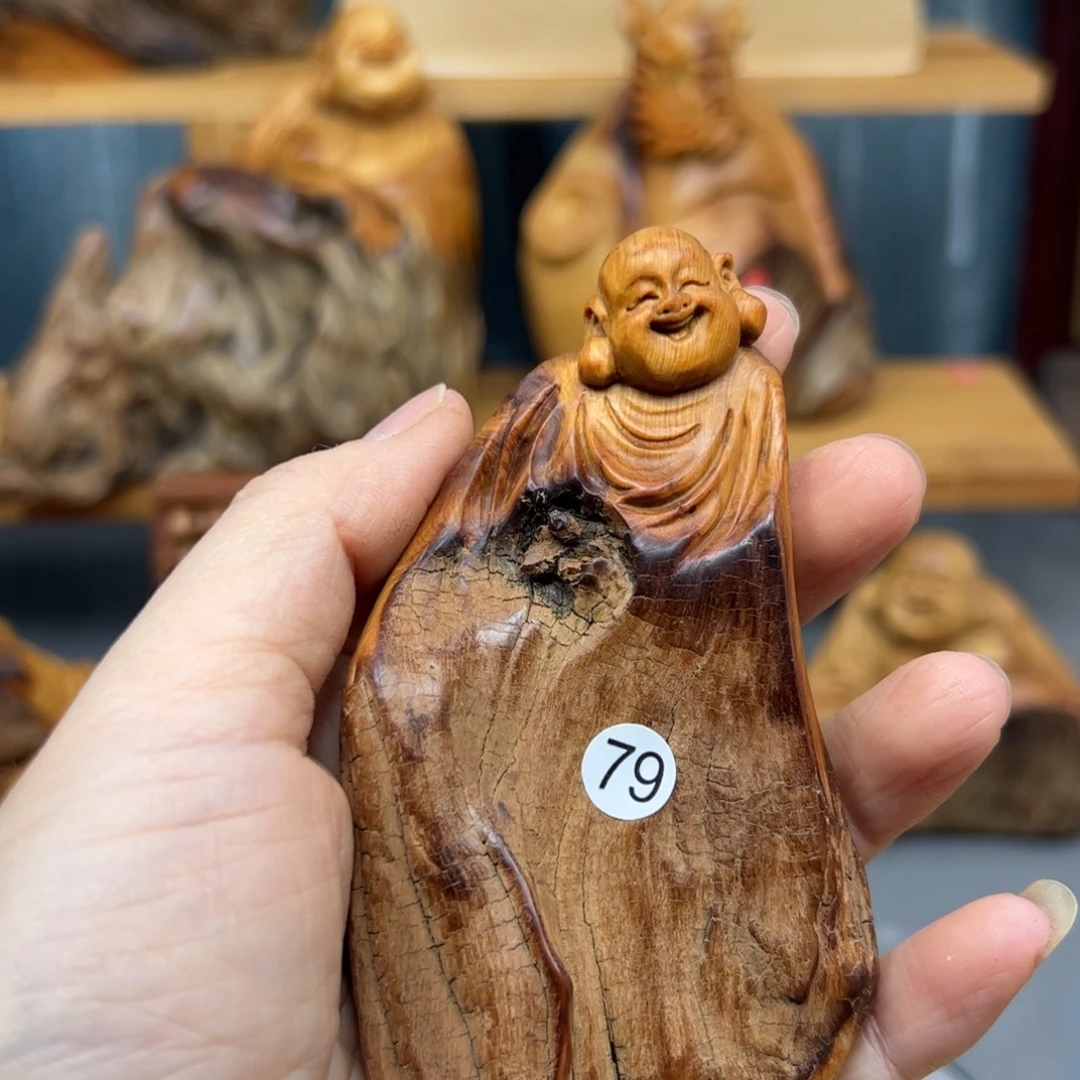 柏木崖柏木摆件手把件62