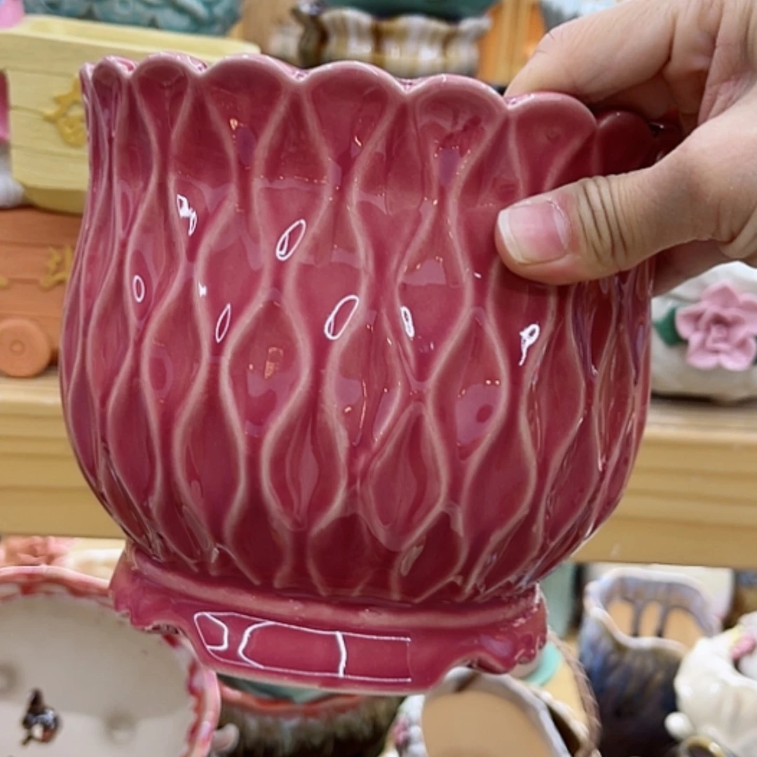 【闪购商品】陶瓷花盆