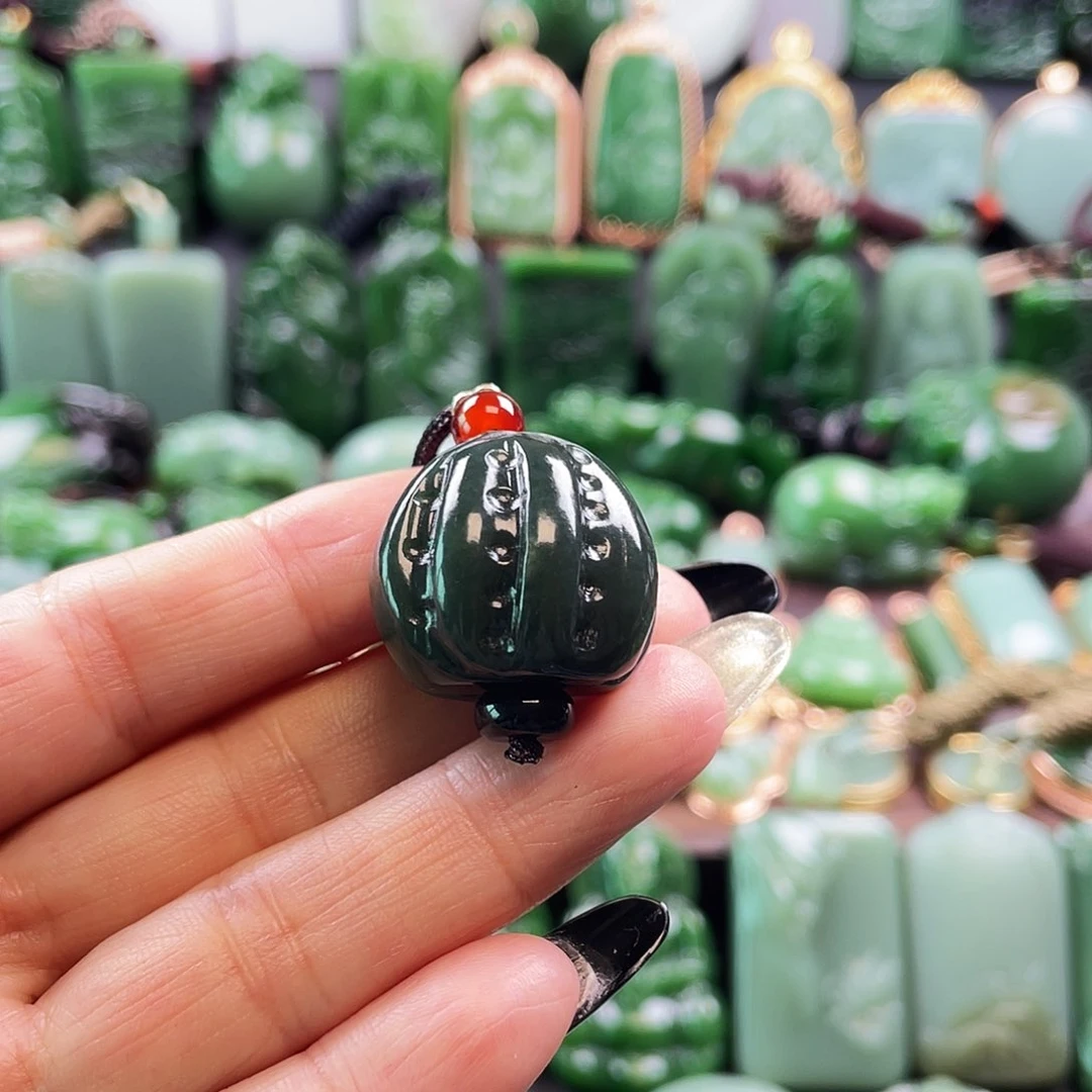 和田玉挂件未镶嵌李**@