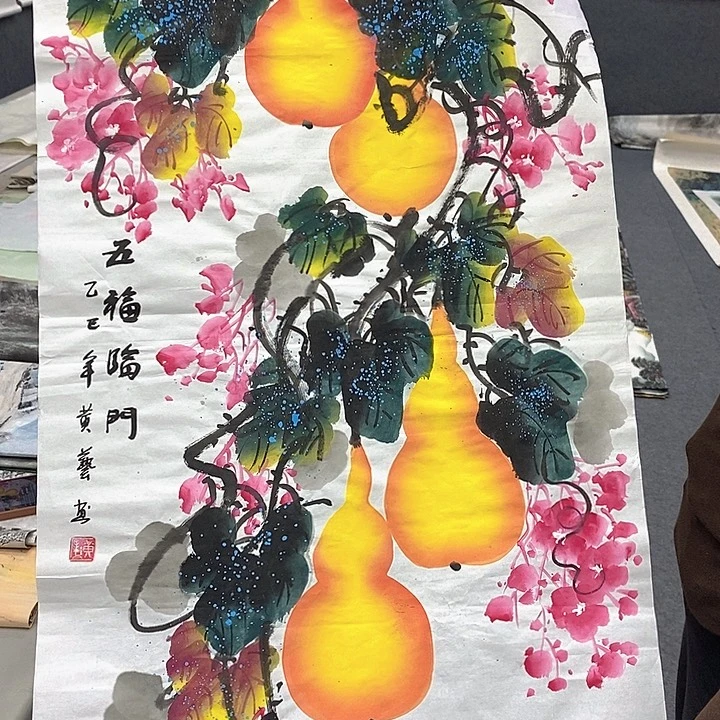 国画国画作品手绘