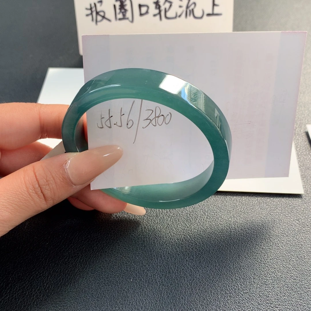 翡翠未镶嵌手镯天然翡翠
