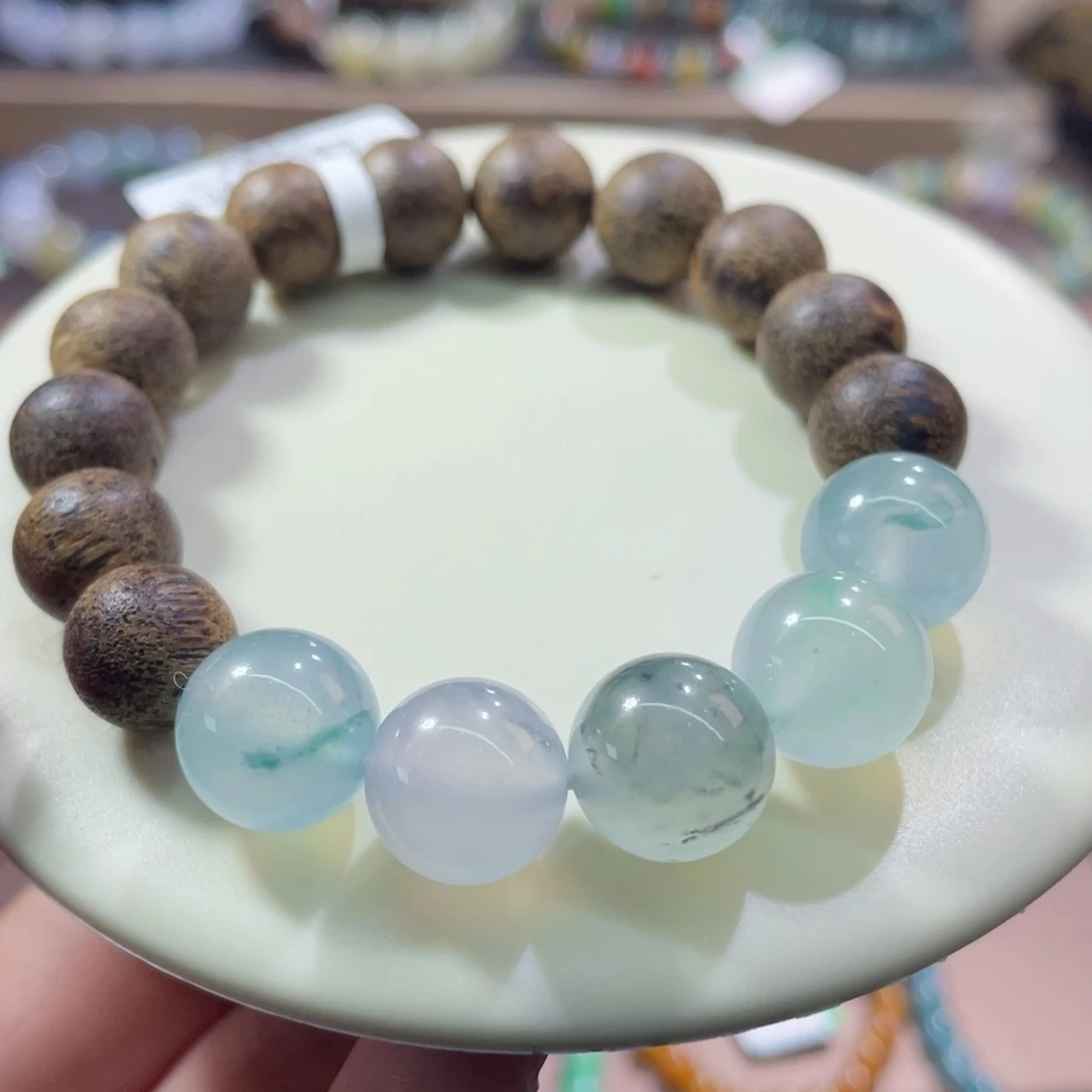 未镶嵌手链翡翠单珠放漏款卡11+