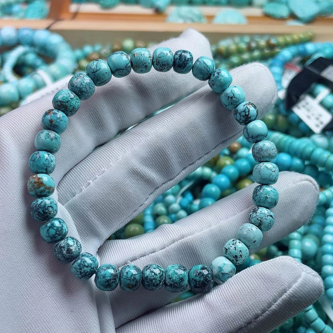 未镶嵌绿松石珠宝奇石