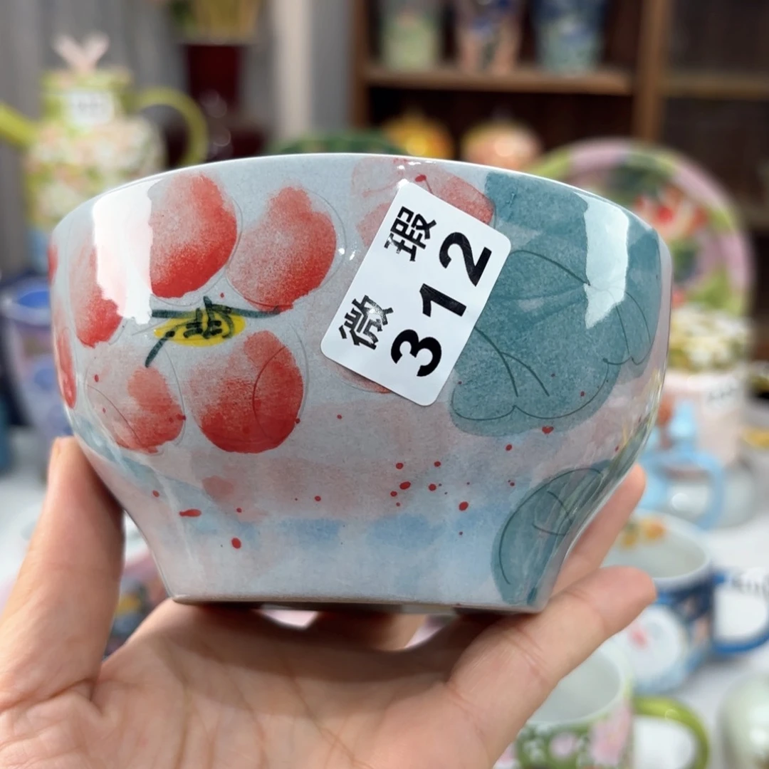 景德镇手绘高温釉下彩陶瓷茶具