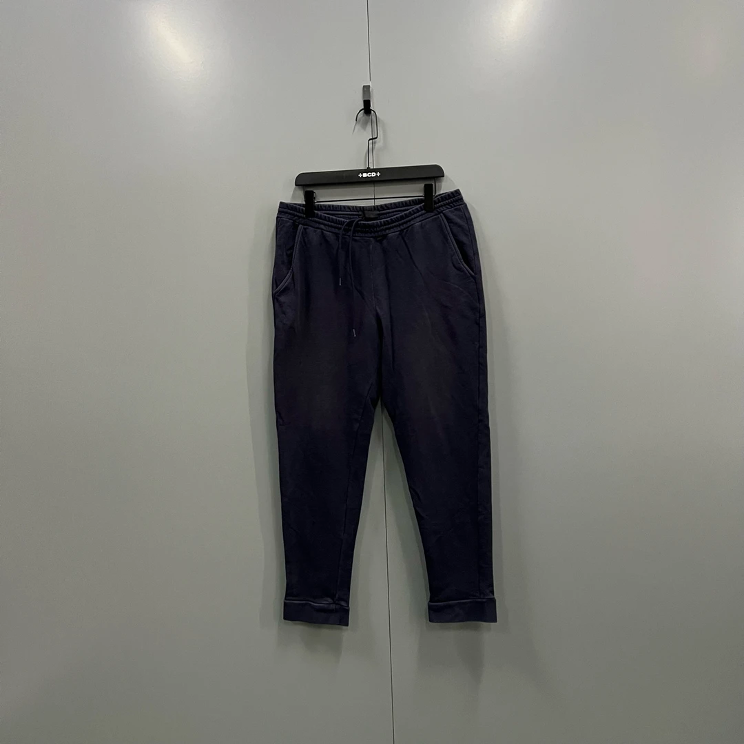 99新 Prada/普拉达 (ll) 藏青色松紧腰卫裤 XL码 206914