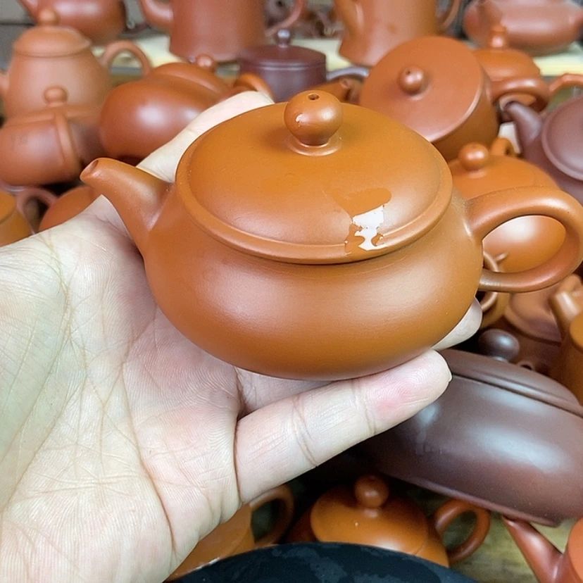 【闪购商品】茶壶朱泥125cc