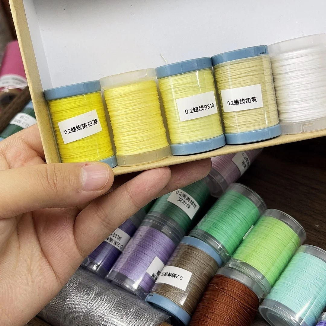 孤品0.2蜡线。      黄色5个