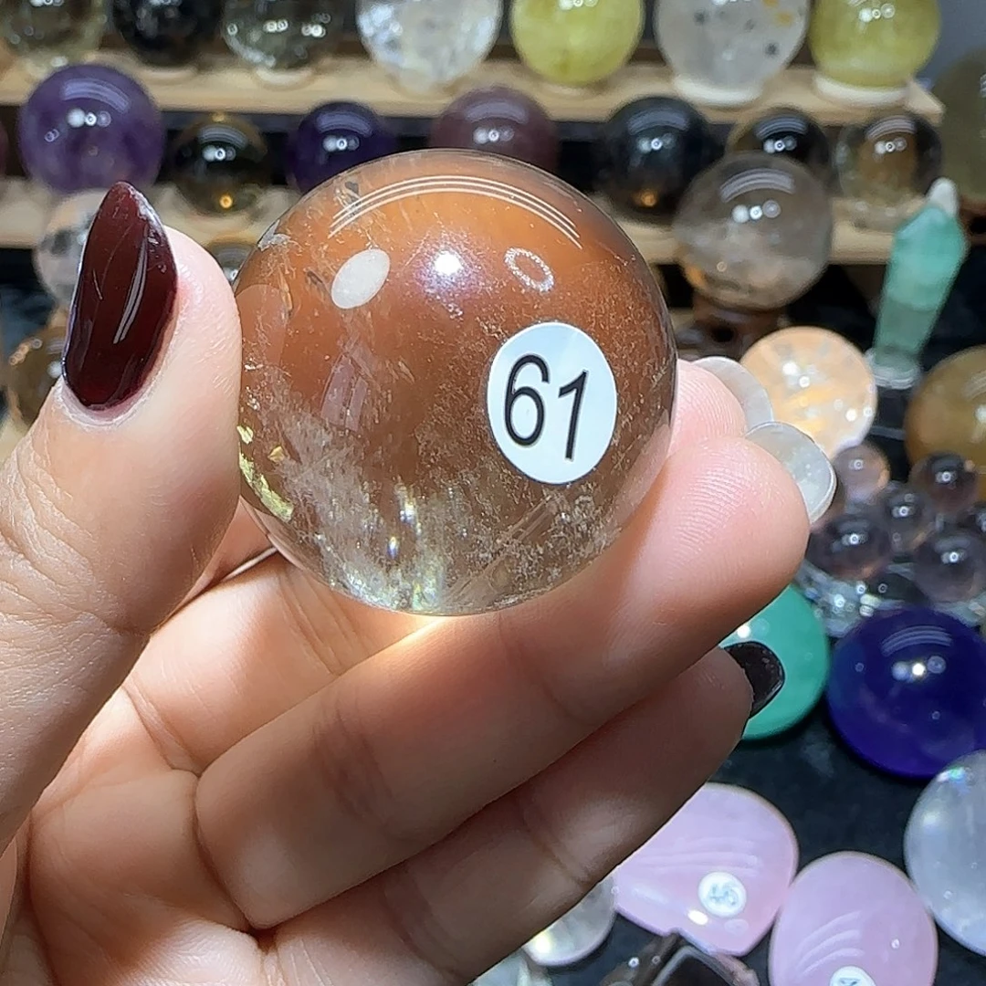 水晶珠宝半成品未镶嵌61蓝针