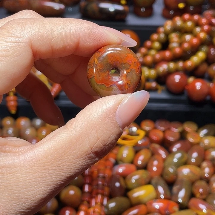 玛瑙/玉髓合金珠宝半成品