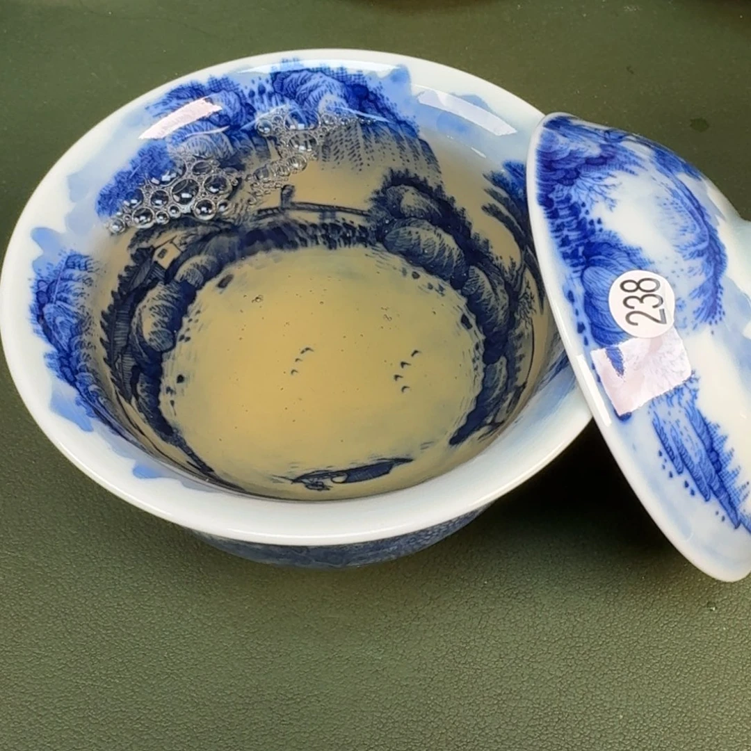 陶景德镇纯手绘茶具圆圆238