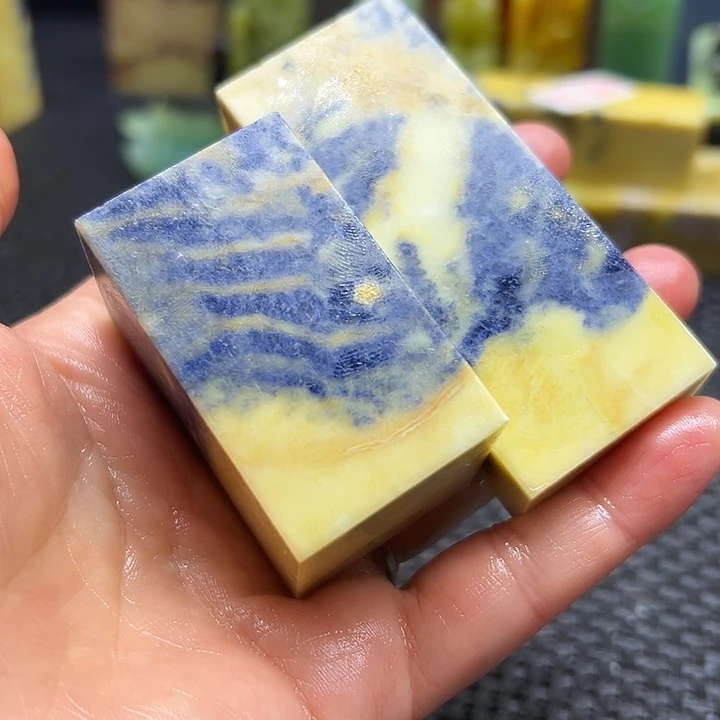 静***心青田石印章石印章石