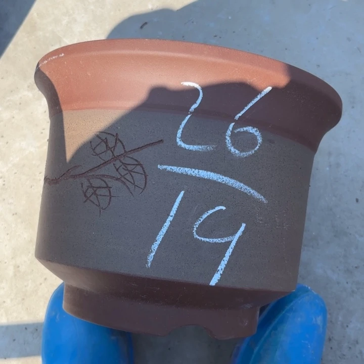 紫砂花盆紫砂的花