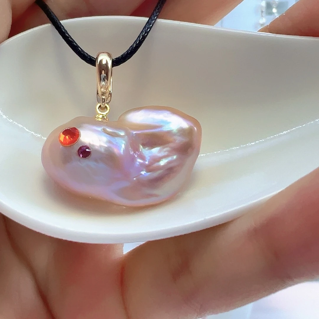 淡水珍珠未镶嵌颈饰