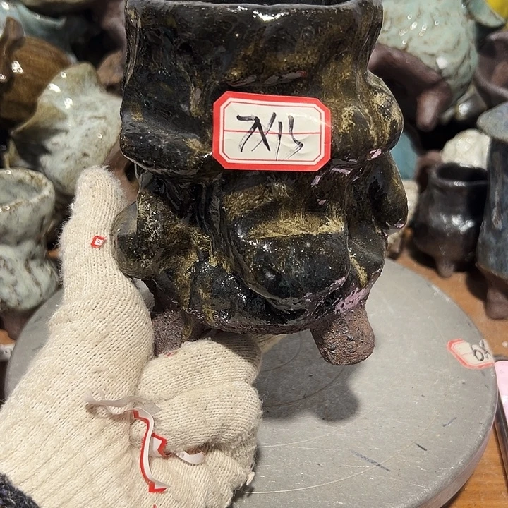 粗陶花盆制作就这样了