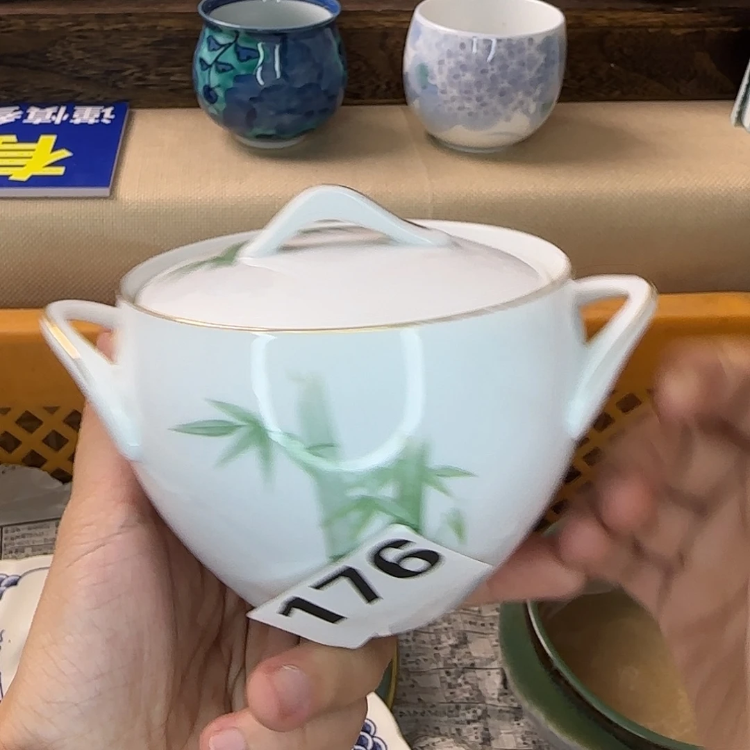 小***兰瓷片176 海外回流中古日瓷满18米包邮