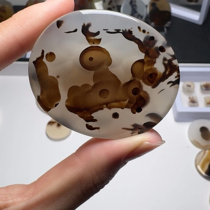 玛瑙/玉髓未镶嵌摆件