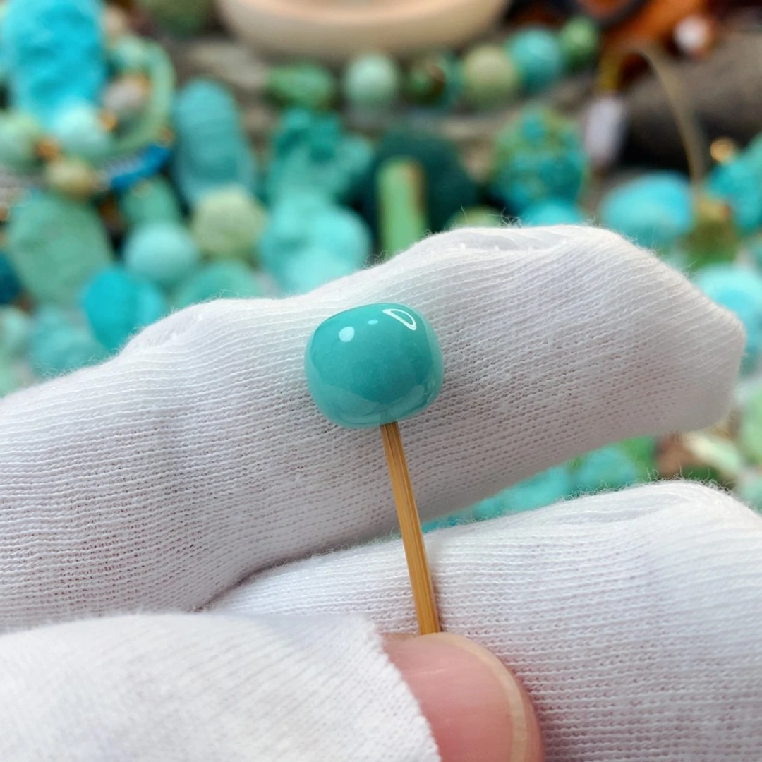 绿松石未镶嵌珠宝半成品