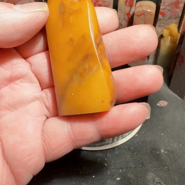 昌化石淮**边昌化石印石