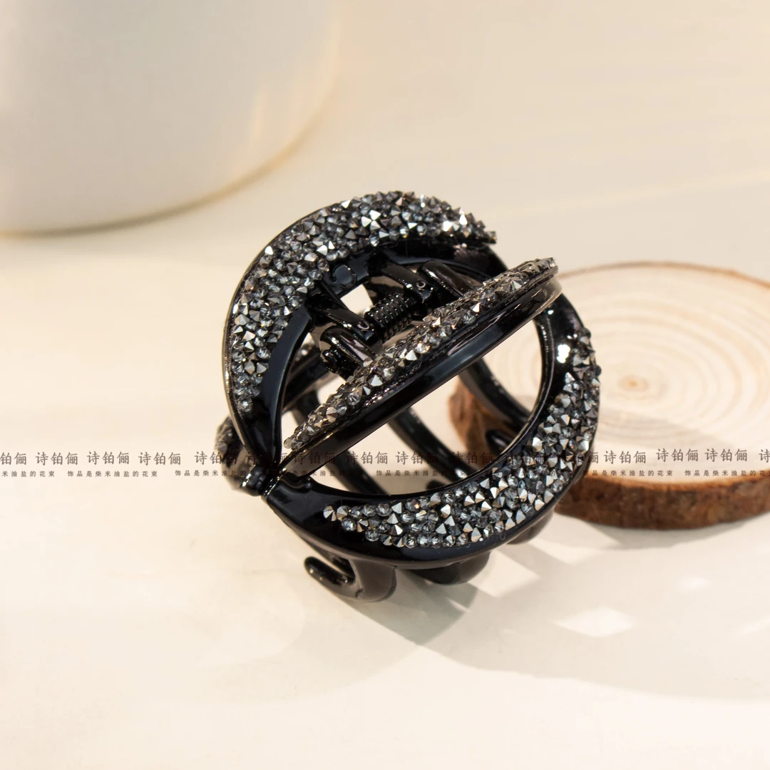 诗铂俪高级感新款陀螺半扎精致抓夹 SG1130