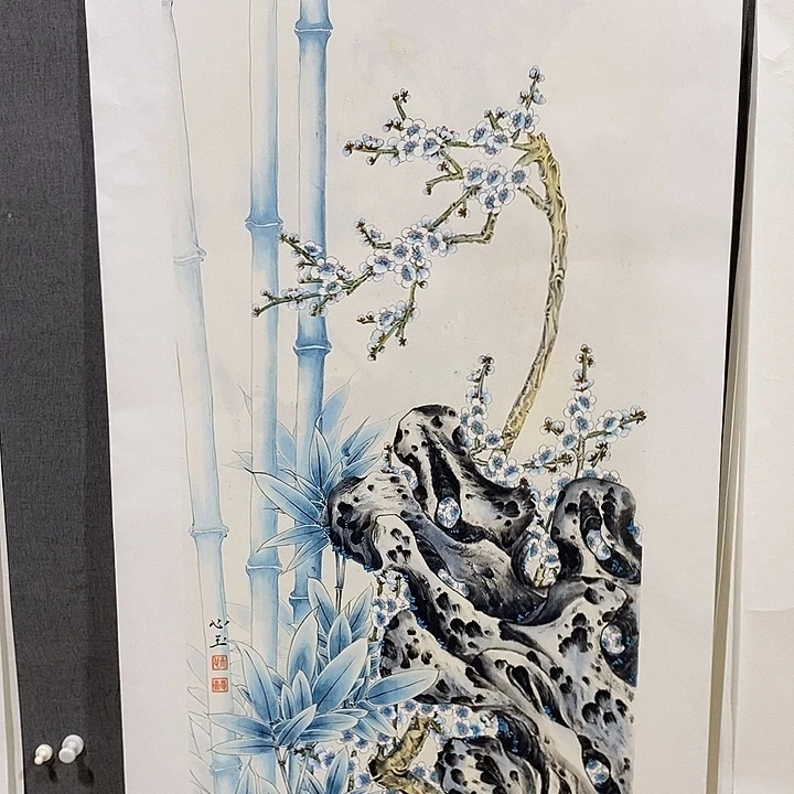 国画手写手绘作品200