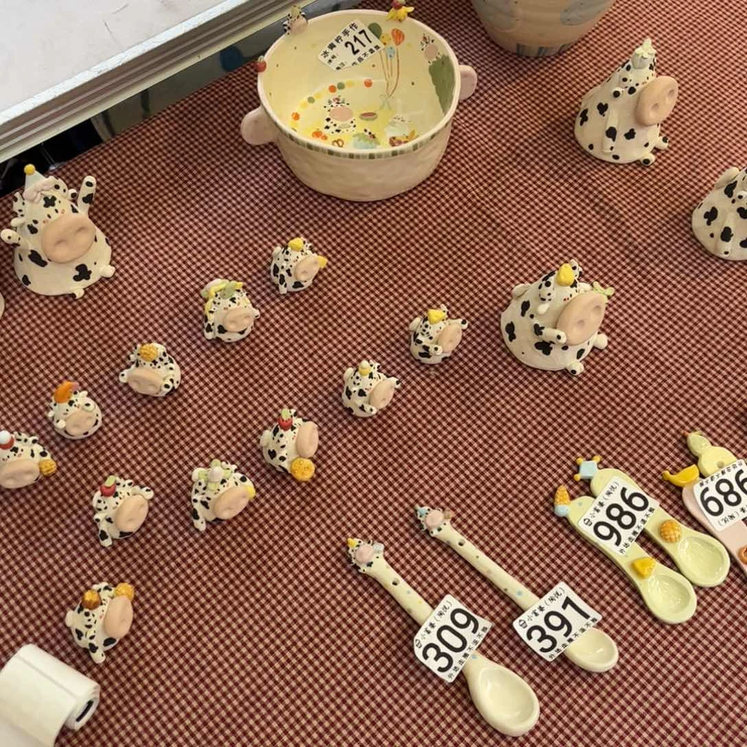 瓷片8801一起逛集市啦
