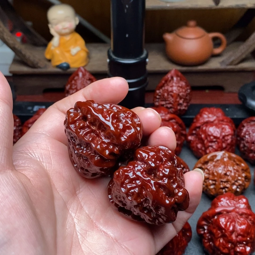 吊坠文玩核桃不*40三角蛙