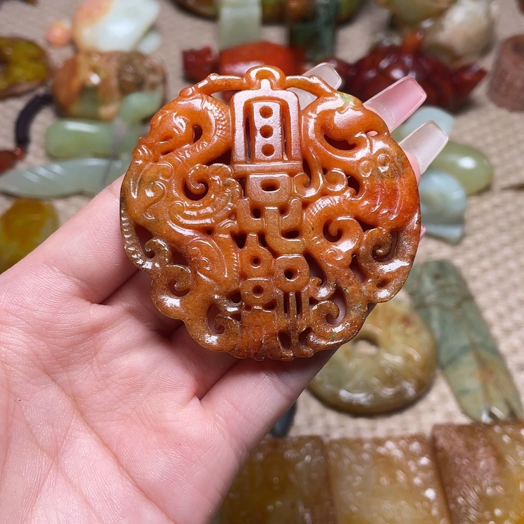 蛇纹石玉未镶嵌如图