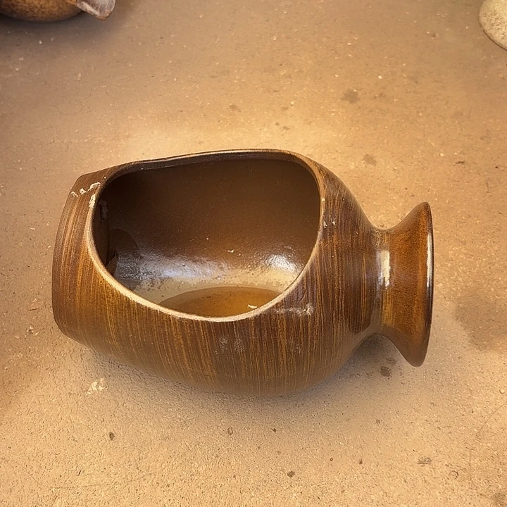 粗陶口径13/21/13进水口1.6厘米