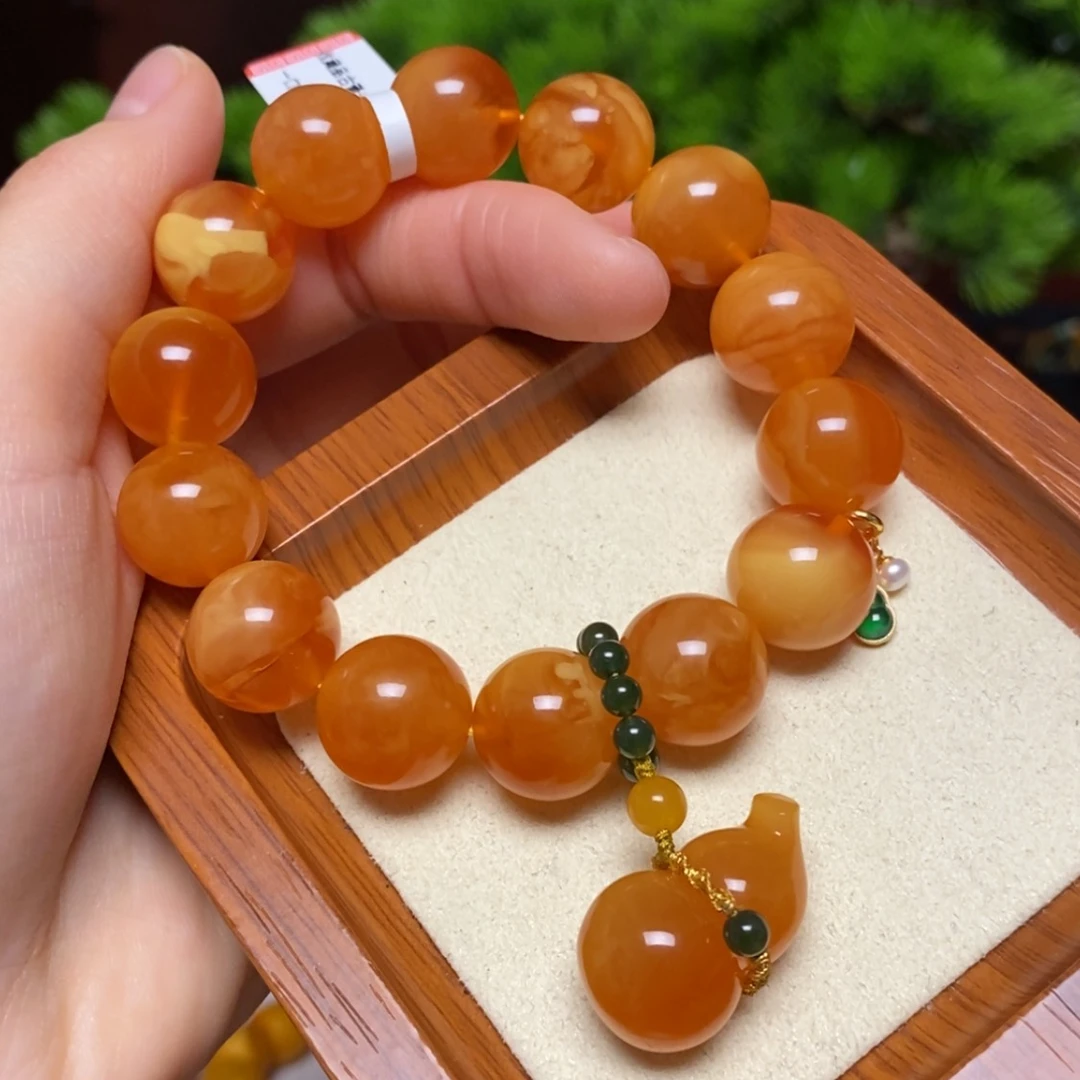 【闪购商品】蜜蜡颈饰未镶嵌项链